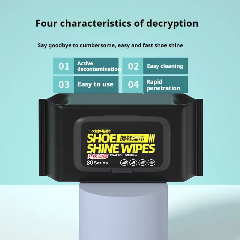 Portable Outdoor Shoe Cleaner  - đánh giá và giá Sneaker Care Wipes