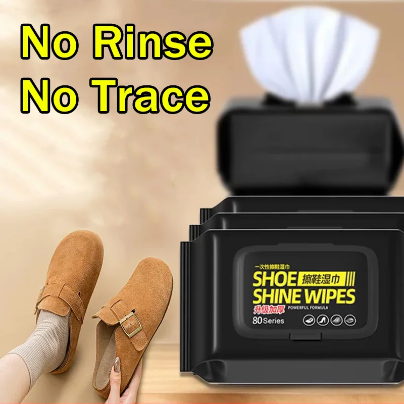 Portable No-Rinse Shoe Cleanin - đánh giá và giá Sneaker Care Wipes