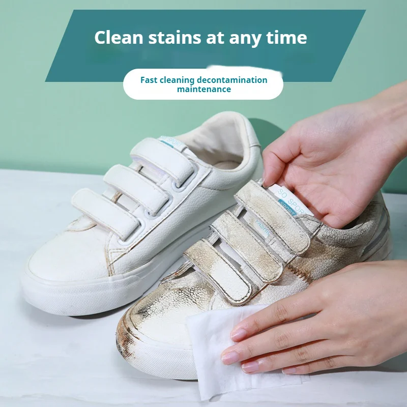 Portable No-Rinse Shoe Cleanin - đánh giá và giá Sneaker Care Wipes